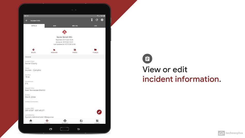 #10. Tactical Analyst BCWS (Android) Göre: Technosylva Inc.