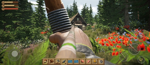 Woodcraft Island Survival Game - Action - games