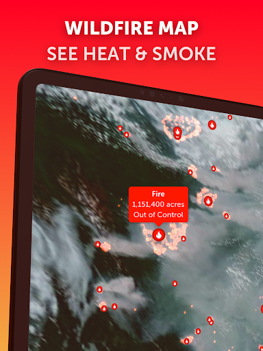 Screenshot of Zoom Earth - Weather Forecast
