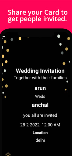 Wedding Card Design