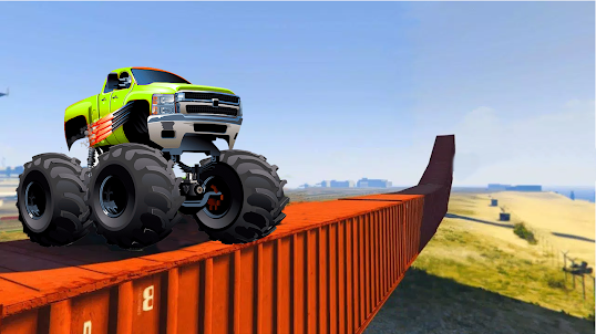 Monster Truck Stunt : Car Game