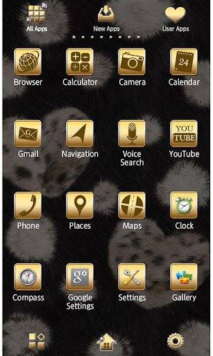 Chic Theme FUR HEART -BLACK- Screen 2