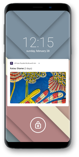 Android application African Puzzle WORKS screenshort