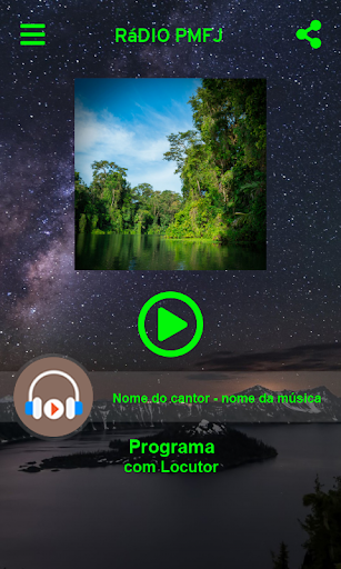 Rádio PMFJ Screen 2