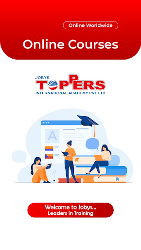 Android application Jobys Toppers Int Academy screenshort