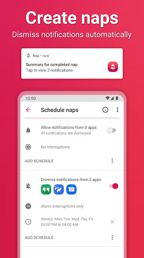 Nap: notification manager Screen 2