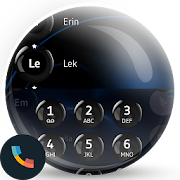Spheres BlackBlue Contacts&Dialer Theme