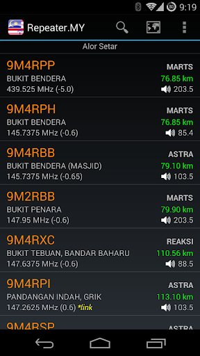 Repeater.MY Hamradio Malaysia Screen 3