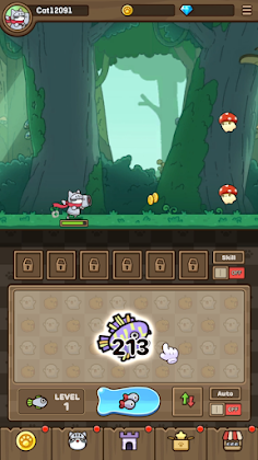 Cat Hero : Idle RPG - Screenshot 1
