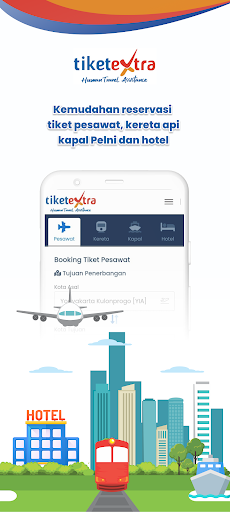 Android application Tiket Extra screenshort