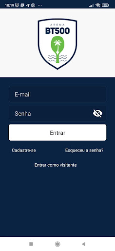 Android application Arena BT500 screenshort