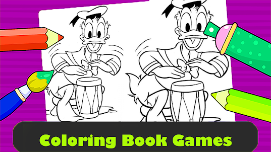 Donald - Coloring Book