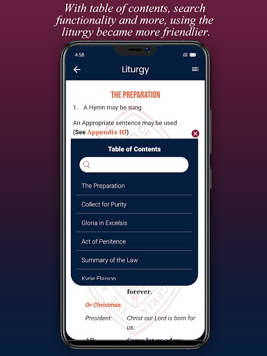 Church Hymnal Screenshot