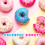 Cover Image of Download Colorful Donuts Theme  APK