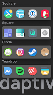 Fluidity - Adaptive Icon Pack لقطة شاشة