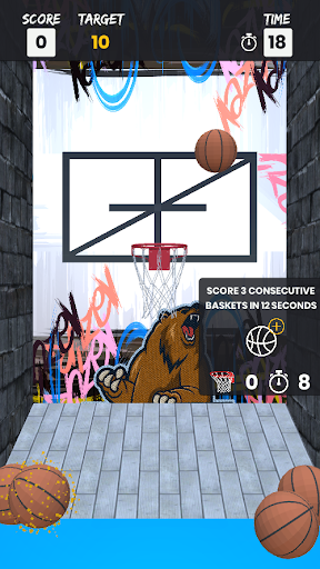 Crazy basketball Screen 3