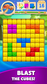 Toy Cubes Blast:Match 3 Puzzle Games apkpoly screenshots 1