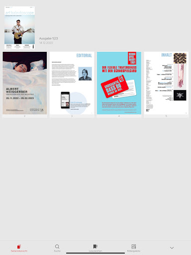 art kaleidoscope Magazin Screen 3