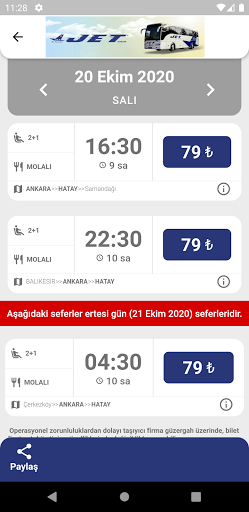 Jet Turizm Screen 2