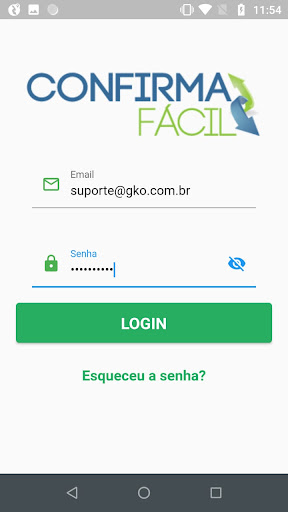 Android application Confirma Fácil Audit 2.0 screenshort