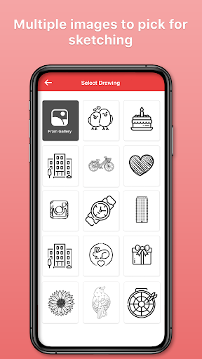 Trace and Draw Trace to sketch