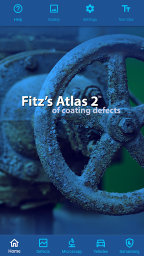 Android application Fitzs Atlas of Coating Defects screenshort