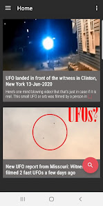 Captura 2 Latest UFO Sightings - LUFOS android