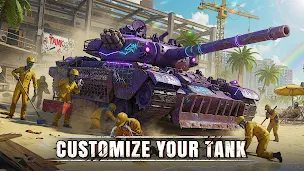 Doomsday Tank:Zombie PVP Brawl - Screenshot 3