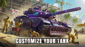 Game screenshot Doomsday Tank:Zombie PVP Brawl mod apk