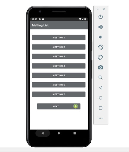 Android application AFPER screenshort