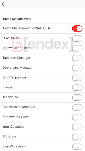 My Endex Screen 2