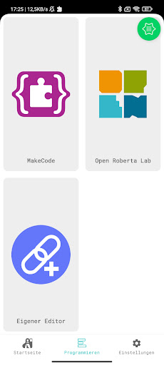 Android application Calliope mini screenshort