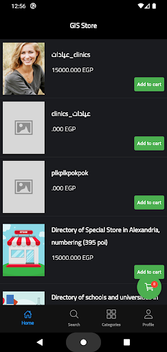 GIS Store Screen 2