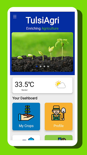 Tulsi Agri Farmers App Screen 2