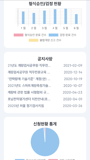 KTC QR코드 기반의 법정계량기 이력 조회(검정용) Screen 2