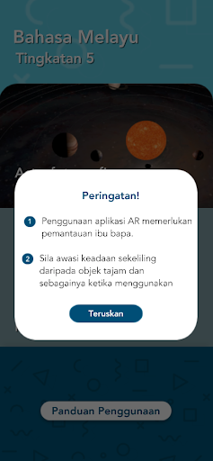 Android application AR Bahasa Melayu Ting. 5 screenshort