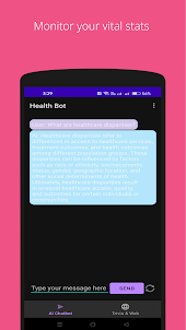 HealthBot AI チャット