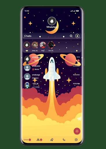 Android application Tema & Wallpaper untuk GB screenshort