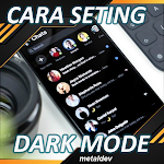 Cover Image of ダウンロード Cara Seting Dark Mode Semua Applikasi Hp Android 1.0 APK