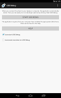 screenshot of USB Debug