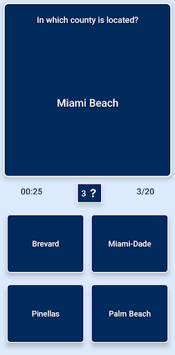 Florida Map - Geography Quiz