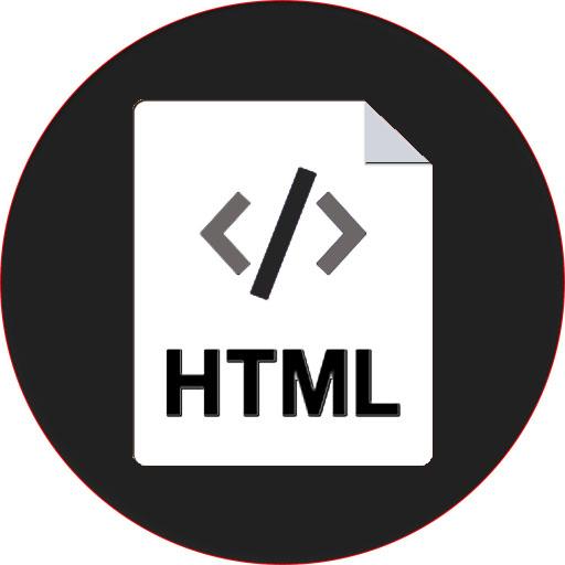HTML coding logo