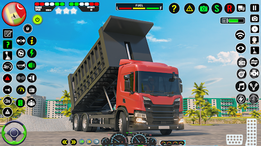 Sand Truck Game Truck Driving