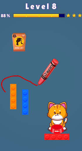 Hungry Tom Cat - Brain Puzzle