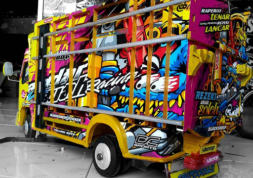 Modifikasi Miniatur Truk