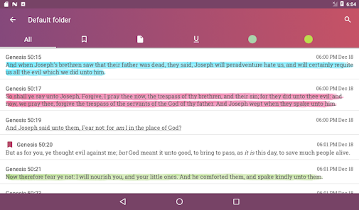 Captura de Pantalla 13 Daily Devotional Bible App android