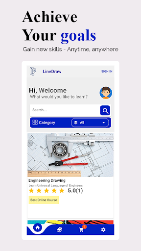 LineDraw : Engineering Drawing Screen 2