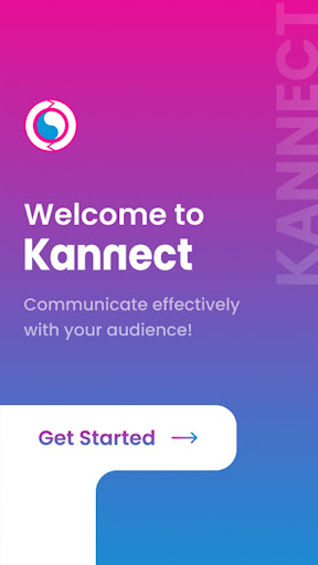 Android application Kannect - Community Connection screenshort