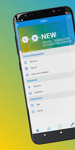 Android application Events screenshort
