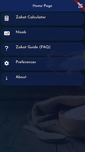 Android application The Global Zakat App screenshort